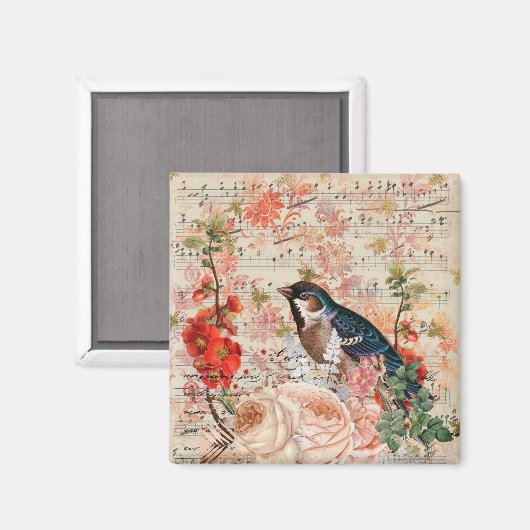  Oranje Blauw Vlees Musical Ephemera Magneet (Voorkant / Achterkant)