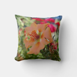 Oranje Bloem Natuur Fotografie Kussen