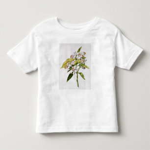 Oranje bloem uit de "La Guirlande de Julie" Kinder Shirts