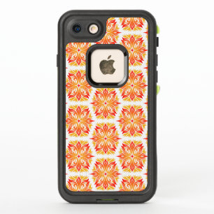 Oranje bloemen, bloemmotief, bloemmotief