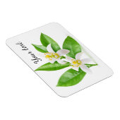 Oranje bloesems magneet (Rechterzijde)