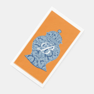 Oranje Blue Jar Ginger Jars Mosaic Servet