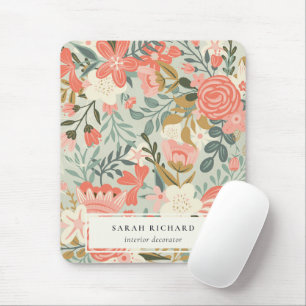 Oranje Blush Blauwgroen Blue Green Lace Ambrosia F Muismat