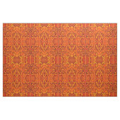 Oranje BoHo Abstract Stof (Fat Quarter)