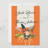 ORANJE BOHO-PLATTELAND KAART (Achterkant)