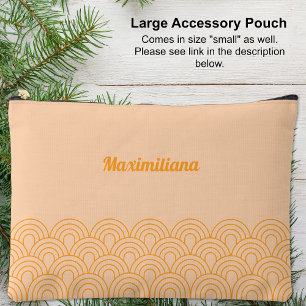 Oranje Boogjes Glam Grote Accessoire Pouch Etui