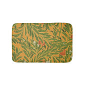 Oranje boom behangpatroon Art Nouveau Badmat (Voorkant)
