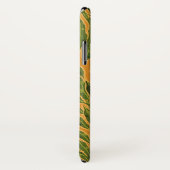 Oranje boom  behangpatroon Art Nouveau Case-Mate iPhone Case (Achterkant / rechts)