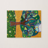 Oranje boom legpuzzel (Horizontaal)