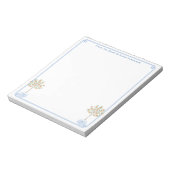 Oranje boomdesk van Elegant Lady's Chinoiserie Notitieblok (Gedraaid)