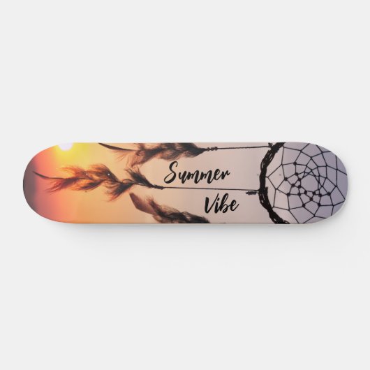 Oranje bord skateboard (Horizontaal)