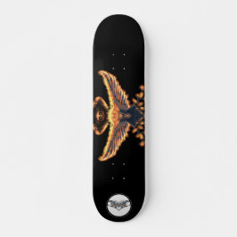 Oranje brandend fotenix Ghosted Panda Patrol Skateboard