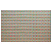 Oranje bruin Turquoise Blauw Eclectisch Stof (Fat Quarter)
