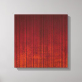 Oranje-bruinrood Abstract Canvas Afdruk