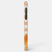 Oranje buffelkoek voor pompoenzonnebloem Case-Mate iPhone case (Achterkant/links)