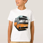 Oranje bus t-shirt (Voorkant)