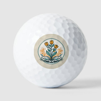 Oranje Button Golfballen