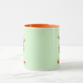 Oranje Button Mok (Midden)