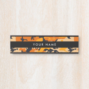 Oranje Camo, Camouflage, Militair, Leger Deurbordje