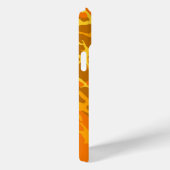 Oranje Camo Case-Mate iPhone Case (Achterkant / Rechts)