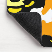 Oranje Camo Mousepad Muismat (Hoek)