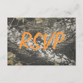 Oranje Camo RSVP Kaartje
