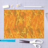 Oranje Camo Tissuepapier (Craft)