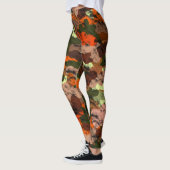 Oranje Camouflage Hunter-Leggings Leggings (Links)