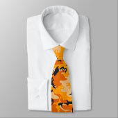 Oranje camouflage, leger stropdas (Gebonden)