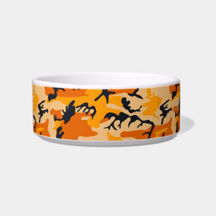 Oranje camouflage, leger voerbakje