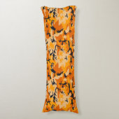 Oranje Camouflage, Militair, Leger Lichaamskussen (Voorkant Verticaal)