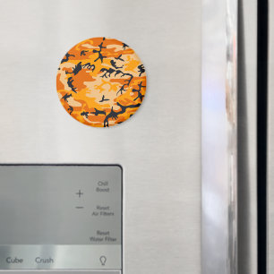 Oranje Camouflage, Militair, Leger Magneet