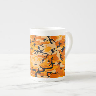 Oranje Camouflage, Militair, Leger Porselein Kop