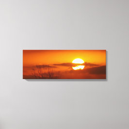 Oranje Canvas Afdruk