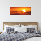 Oranje Canvas Afdruk (Insitu (Slaapkamer))