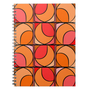 Oranje carnet 70' notitieboek