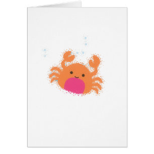 Oranje Cartoon krab