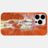 Oranje Case-Mate iPhone Case (Achterkant (horizontaal))