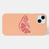 Oranje Case-Mate iPhone Case (Achterkant (horizontaal))