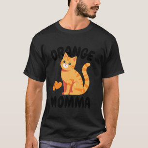 Oranje Cat Momma Schattigee Ginger Cat Lover, Funn T-shirt