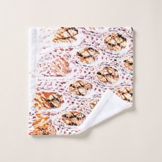 Oranje cel handdoek