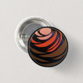 Oranje Chakra Button (Voorkant /achterkant)