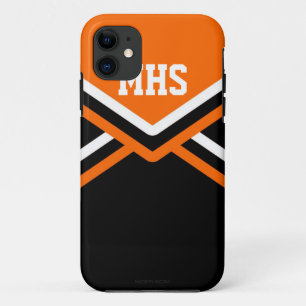 Oranje Cheer Uniform Iphone 5/5s Hoesje
