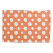 Oranje Cheerleader Pom Pom Pattern Kussensloop (Achterkant)