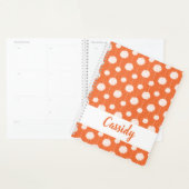Oranje Cheerleader Pom Pom Pattern Planner (Display)