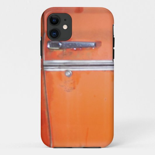 Oranje Chevy Truck-deur Case-Mate iPhone Case (Achterkant)