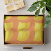 Oranje cirkels terugtrekken tissuepapier (Geschenk)