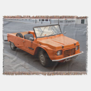 Oranje Citroën Mehari Deken
