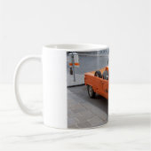 Oranje Citroen Mehari Koffiemok (Links)