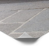 Oranje Citroen Mehari Poster (Hoek)